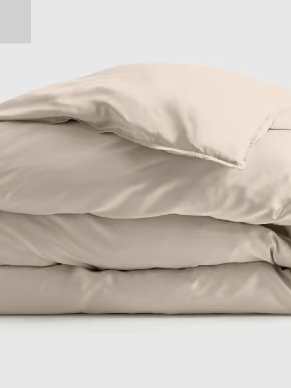 Quince Bamboo Duvet Cover KING/Cal King- Sand